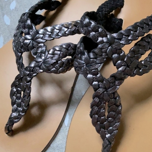 Urban Outfitters ecote Braided Leather Sandles - Picture 3 of 6